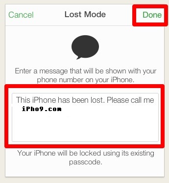 iphone lost mode