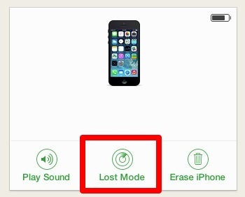 iphone lost mode