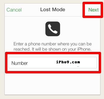 iphone lost mode