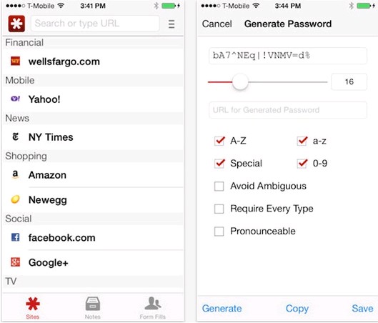 LastPass app