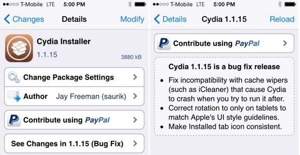 Cydia installer