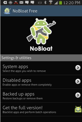 nobloat