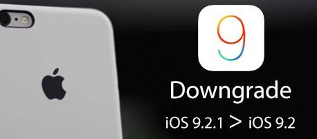 iOS 9.2.1 downgrade